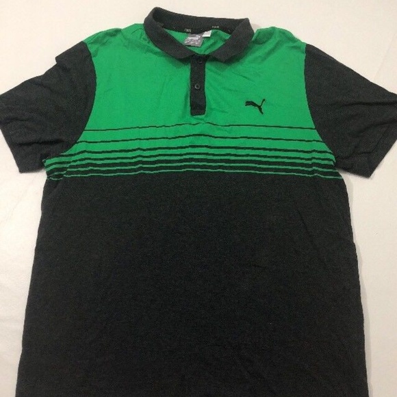 mens black golf shirts